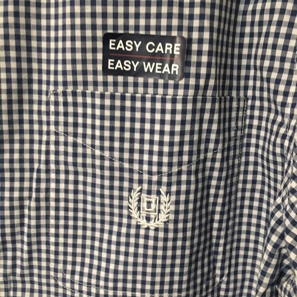 NWT Chaps Men’s Easy Care button up long sleeve shirt size M - Picture 8 of 8